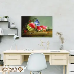 تابلو شاسی شب یلدا طرح نقاشی هندوانه
