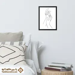 تابلو دکوراتیو مینیمال طرح دست