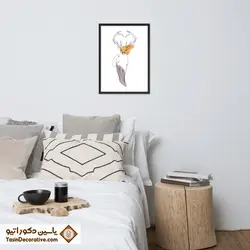 تابلو دکوراتیو مینیمال طرح گوزن