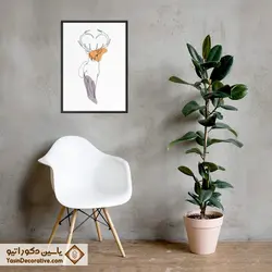 تابلو دکوراتیو مینیمال طرح گوزن