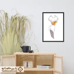 تابلو دکوراتیو مینیمال طرح گوزن