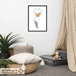 تابلو دکوراتیو مینیمال طرح گوزن
