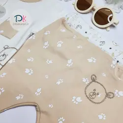 خرید ست نوزاد بیمارستانی دانالو مدل خرس و ماه | دیباکاران