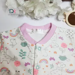 خرید سرهمی نوزاد دخترانه دانالو مدل گوسفند و اسب | دیباکاران