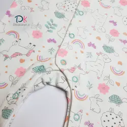 خرید سرهمی نوزاد دخترانه دانالو مدل گوسفند و اسب | دیباکاران