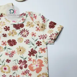 خرید بادی نوزادی وارداتی مدل گل و ساده 366 | دیباکاران