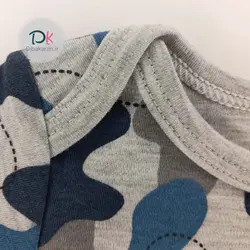 قیمت و خرید بلوز زیردکمه دار نوزادی دانالو مدل ارتشی | دیباکاران