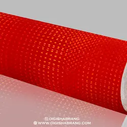 شبرنگ قرمز لانه زنبوری - ارسال رایگان - دیجی شبرنگ