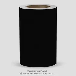 نوار روزرنگ مشکی مات (20cm*25m)