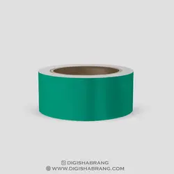 شبرنگ اکریلیک سبز نواری - عرض 5 سانتی متر و طول 20 متر
