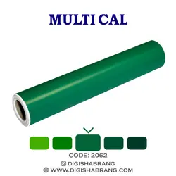 روز رنگ سبز مات مولتی کال (کد:2062) 61cm*25m