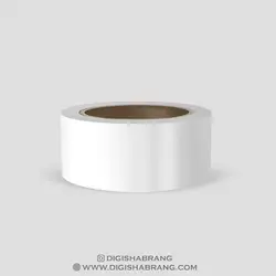 نوار شبرنگ اکریلیک سفید (5cm*20m)