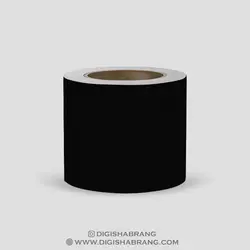 نوار روزرنگ مشکی مات (10cm*25m)