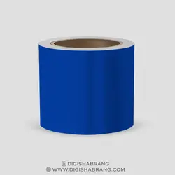 برچسب شبرنگ موتور - آبی اکریلیک 10 سانتی - ارسال رایگان