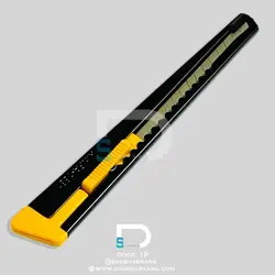 کاتر استیل مشکی کوچک کد 19