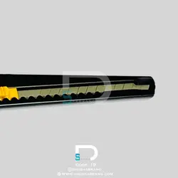 کاتر استیل مشکی کوچک کد 19