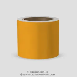 نوار شبرنگ اکریلیک زرد (10cm*20m)