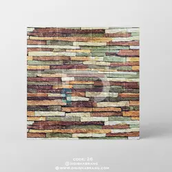 دیوارپوش طرح آجر - ارسال رایگان و کیفیت عالی - دیجی شبرنگ