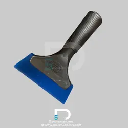کاردک ژله ای مشکی لب آبی