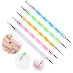 قلم طراحی ناخن مدل داتینگ بسته 5 عددی