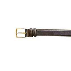 کمربند چرم طبیعی آروین چرم کد AR-D20