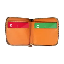 کیف پول چرم طبیعی آروین چرم کد AR-255