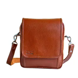 کیف دوشی چرم طبیعی آروین چرم کد AR-119