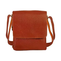 کیف دوشی چرم طبیعی آروین چرم کد AR-127