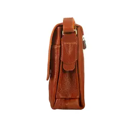 کیف دوشی چرم طبیعی آروین چرم کد AR-127