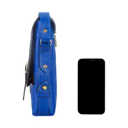 کیف دوشی چرم طبیعی آروین‌ چرم کد AR-125
