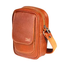کیف دوشی چرم طبیعی آروین چرم کد AR-131
