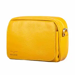 کیف دوشی چرم طبیعی آروین چرم کد AR-140