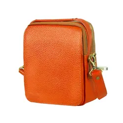 کیف دوشی چرم طبیعی آروین چرم کد AR-146