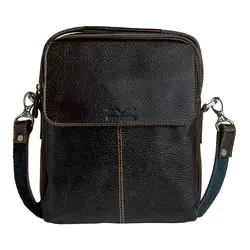 کیف دوشی چرم طبیعی آروین چرم کد AR-139