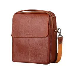 کیف دوشی چرم طبیعی آروین چرم کد AR-139