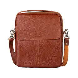 کیف دوشی چرم طبیعی آروین چرم کد AR-139