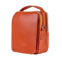 کیف دوشی چرم طبیعی آروین چرم کد AR-149