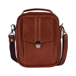 کیف دوشی چرم طبیعی آروین چرم کد AR-160