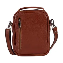 کیف دوشی چرم طبیعی آروین چرم کد AR-160