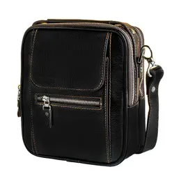 کیف دوشی چرم طبیعی آروین چرم کد AR-161