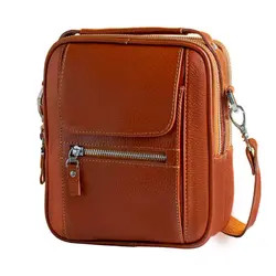 کیف دوشی چرم طبیعی آروین چرم کد AR-161