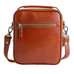 کیف دوشی چرم طبیعی آروین چرم کد AR-161