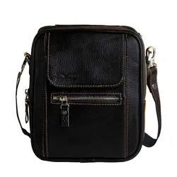 کیف دوشی چرم طبیعی آروین چرم کد AR-161