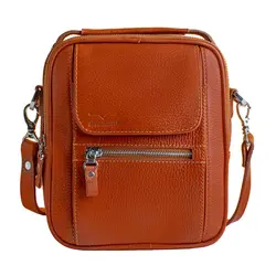 کیف دوشی چرم طبیعی آروین چرم کد AR-161