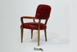 صندلی ناهار خوری مدل رومیک دسته دار - آی تی مبل | خرید مبل با کیفیت و قیمت مناسب