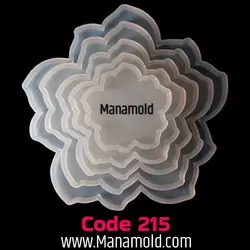 قالب سیلیکونی گل نیلوفر _کد215