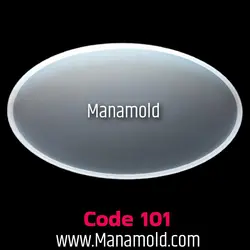 قالب سیلیکونی رولت خوری بیضی_کد101