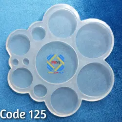 قالب سیلیکونی زیورآلات دایره_کد125