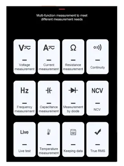 مولتی متر دیجیتال هابوتست مدل HT118E | فروشگاه اینترنتی پترو پژوهش خاورمیانه