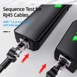 تستر کابل شبکه و ردیاب ولتاژ مستک مدل WT-58DL | فروشگاه اینترنتی پترو پژوهش خاورمیانه